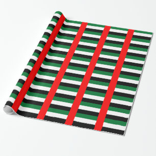 Cadeau Papier d'emballage patriotique Drapeau des Émirat