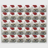 Cadeau Papier d'emballage pekingese de Noël (Plat)