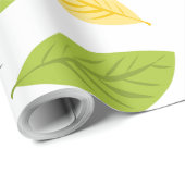 Cadeau papier d'emballage personnalisable. (Coin rond)