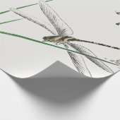 Cadeau Papier d'emballage PERSONNALISABLE de MOUCHE (Coin)