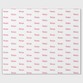 Cadeau Papier d'emballage personnalisé (Plat)