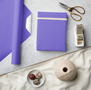 Cadeau Papier d'emballage personnalisé bleu ardoise