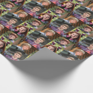 Cadeau Papier d'emballage personnalisé COLAGE PHOTO