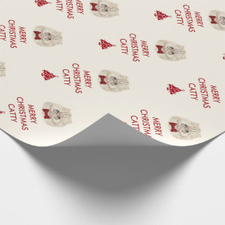 Cadeau Papier d'emballage personnalisé de Joyeux Noël