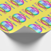 Cadeau Papier d'emballage personnalisé multicolore du (Coin)