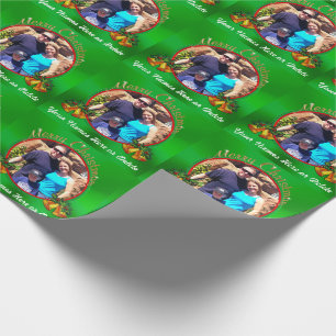 Cadeau Papier d'emballage personnalisé par PHOTO de Noë