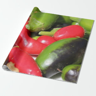 Cadeau Papier d'emballage Piments