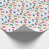 Cadeau Papier d'emballage Pixel Hearts & Controllers - Jo (Coin)