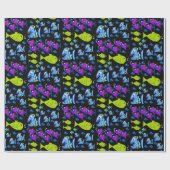 Cadeau Papier d'emballage Poisson (Plat)