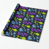 Cadeau Papier d'emballage Poisson (Déroulé)