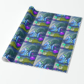 Cadeau Papier d'emballage Poisson (Déroulé)