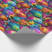 Cadeau Papier d'emballage - Poisson à fierté 1 (Coin)