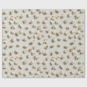 Cadeau Papier d'emballage Popcorn Classique (Plat)