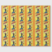Cadeau Papier d'emballage Popeye (Plat)
