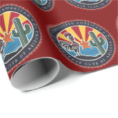 Cadeau Papier d'emballage PortAZ (Coin rond)