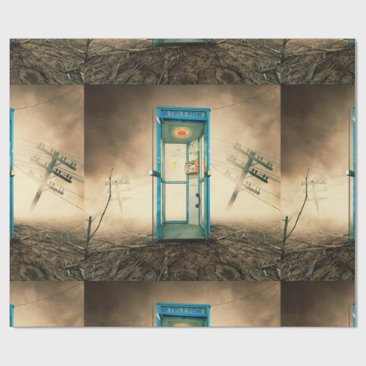 Cadeau Papier d'emballage post-apocalyptique (Plat)
