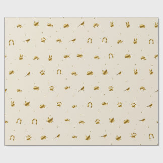Cadeau Papier d'emballage pour animaux de compagnie ivoir