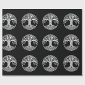 Cadeau papier d'emballage pour arbre céleste (Plat)