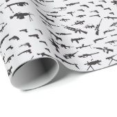 Cadeau Papier d'emballage pour armes à feu (Minuscule) (Coin rond)