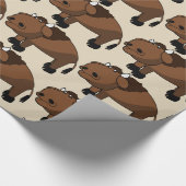 Cadeau papier d'emballage pour bison (Coin)