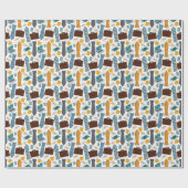 Cadeau Papier d'emballage pour cravate (Plat)