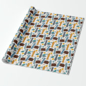 Cadeau Papier d'emballage pour cravate (Déroulé)