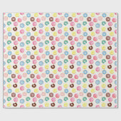Cadeau Papier d'emballage pour donuts (Plat)