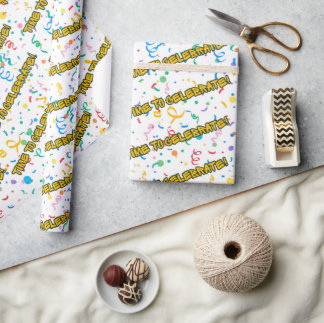 Cadeau Papier d'emballage pour fête d'anniversaire