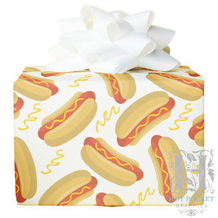Cadeau Papier d'emballage pour hot dogs
