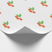 Cadeau Papier d'emballage pour impression de cerise (Coin)