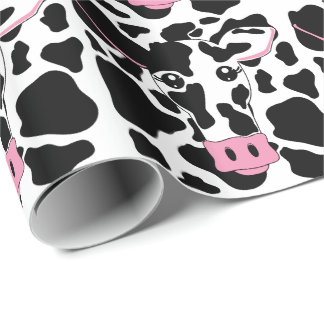 Cadeau Papier d'emballage pour l'impression de vaches