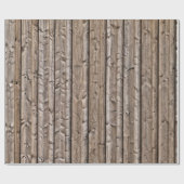 Cadeau papier d'emballage pour panneaux de bois (Plat)