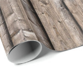 Cadeau papier d'emballage pour panneaux de bois (Coin rond)