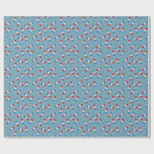Cadeau Papier d'emballage pour Popsicles Patriotiques (Plat)