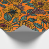 Cadeau Papier d'emballage pour souris rétro (Coin)