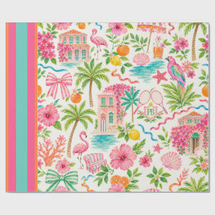 Cadeau Papier d'emballage Prépa Palm Beach