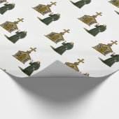 Cadeau Papier d'emballage Prêtre (Coin)