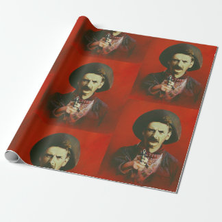 Cadeau Papier d'emballage proscrit occidental vintage