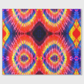 Cadeau Papier d'emballage PSYCHÉDÉLIQUE MAT (Plat)