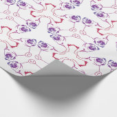Cadeau Papier d'emballage Pug (Coin)