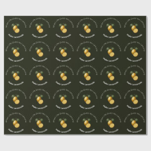 Cadeau Papier d'emballage - Quand la vie vous donne des c