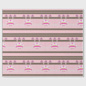 Cadeau Papier d'emballage Queen (Plat)