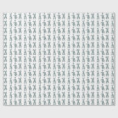 Cadeau Papier d'emballage - Queue blanche duveteuse (Plat)
