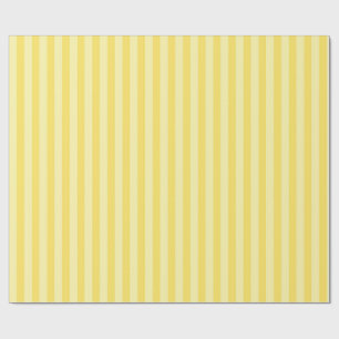 Cadeau Papier d'emballage rayures de banane