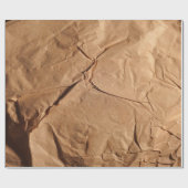 Cadeau Papier d'emballage Recyclé. Texture. (Plat)