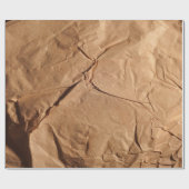 Cadeau Papier d'emballage Recyclé. Texture. (Plat)