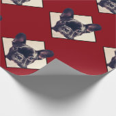 Cadeau Papier d'emballage Red French Bulldog (Coin)