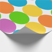 Cadeau papier d'emballage rétro sixties (Coin)