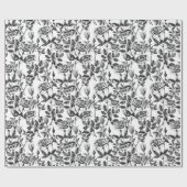 Cadeau papier d'emballage rose (Plat)