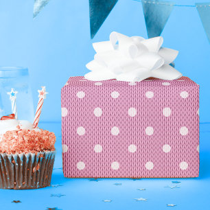 Cadeau Papier d'emballage rose Dotty Delight